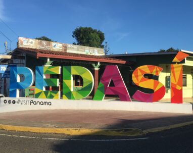 pedasi town sign letrero What to do in Pedasi?
