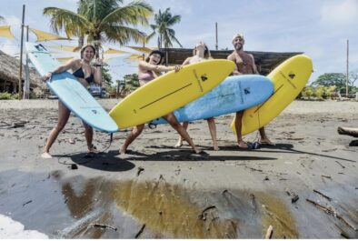 playa venao panama beach surfers boards tablas surf Playa Venao Surf is Good for all Levels!
