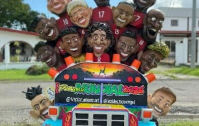 munecos ano viejo victor alvarez seleccion de futbol panama Effigies of the Old Year, a Tradition in Panama